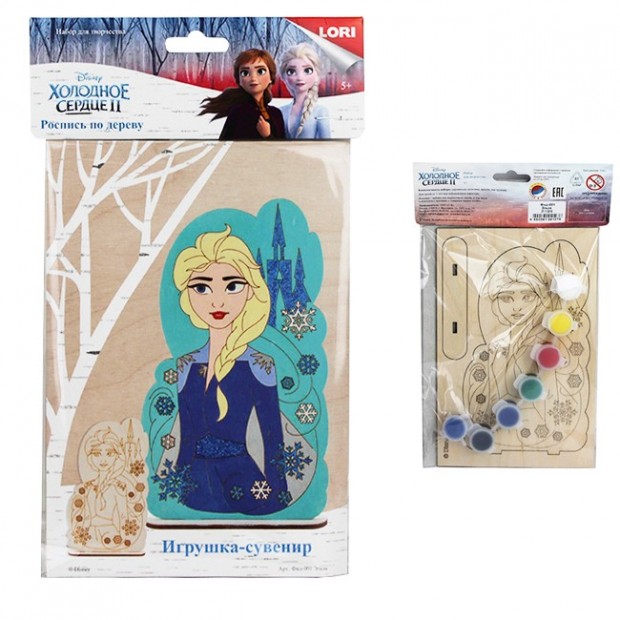 Набор для творчества Роспись по дереву.Игрушка-сувенир Disney. Холодное сердце-2 Набор для творчества Роспись по дереву.Игрушка-сувенир Disney. Холодное сердце-2