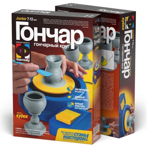Набор для творчества Гончар Кубки 217006 Набор для творчества Гончар Кубки 217006