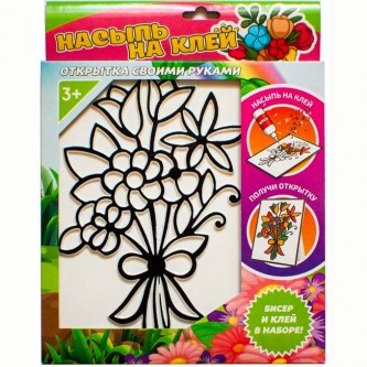 Набор для творчества Насыпь - На клей Букет Набор для творчества Насыпь - На клей Букет