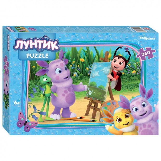 Пазл 260 Лунтик (new 1) 95130 Степ /24/ Пазл 260 Лунтик (new 1) 95130 Степ /24/