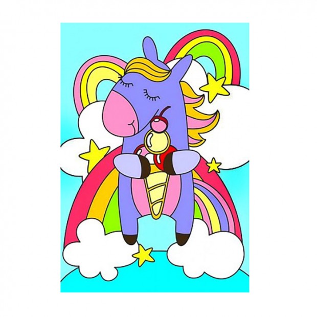 Набор для творчества Картина по номерам для малышей Набор для творчества Картина по номерам для малышей