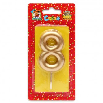 Свеча цифра 