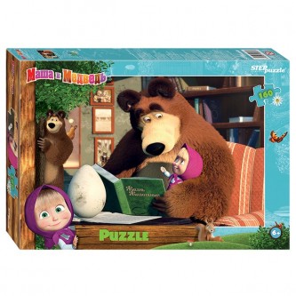 Пазл 160 Маша и Медведь - 2 94089 Степ /24/ Пазл 160 Маша и Медведь - 2 94089 Степ /24/