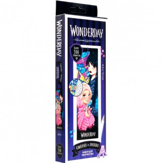 Набор Для Творчества Алмазная закладка c подвеской паутины.Wonderday. 08732