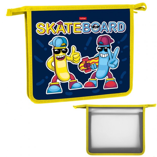 Папка для тетрадей на молнии А5 Sweet unicorn AMc_21022 Hatber Папка для тетрадей на молнии А5 Sweet unicorn AMc_21022 Hatber