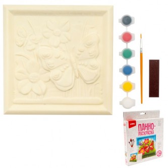Набор Для Творчества 3D Art Панно-раскраска 15*15см Набор Для Творчества 3D Art Панно-раскраска 15*15см