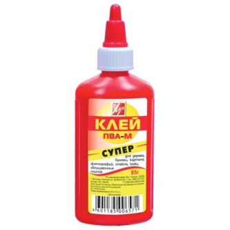 Клей ПВА-М 85гр Супер 18С 1189-08 /ЛУЧ/ Клей ПВА-М 85гр Супер 18С 1189-08 /ЛУЧ/