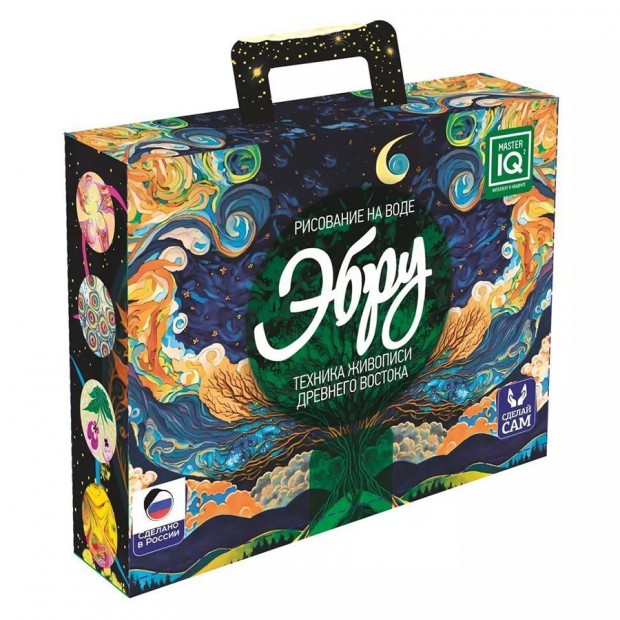 Набор для творчества Эбру А5 826 Рисуем на воде /Master IQ² Набор для творчества Эбру А5 826 Рисуем на воде /Master IQ²