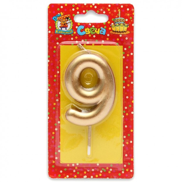 Свеча цифра Свеча цифра