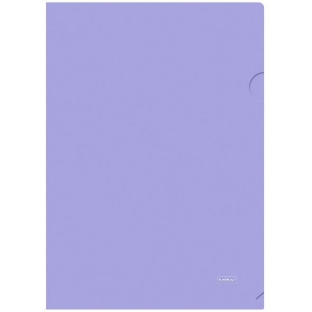 Папка уголок А4 NEWtone PASTEL Лаванда AG4_05019 Hatber