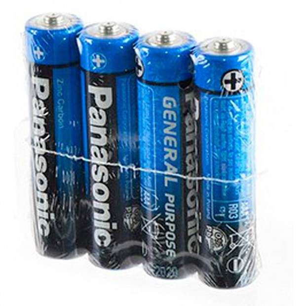 Элемент питания R03BER/4PR Panasonic (4шт) R 3 б/б 4S Purpose /цена за упак/ Элемент питания R03BER/4PR Panasonic (4шт) R 3 б/б 4S Purpose /цена за упак/