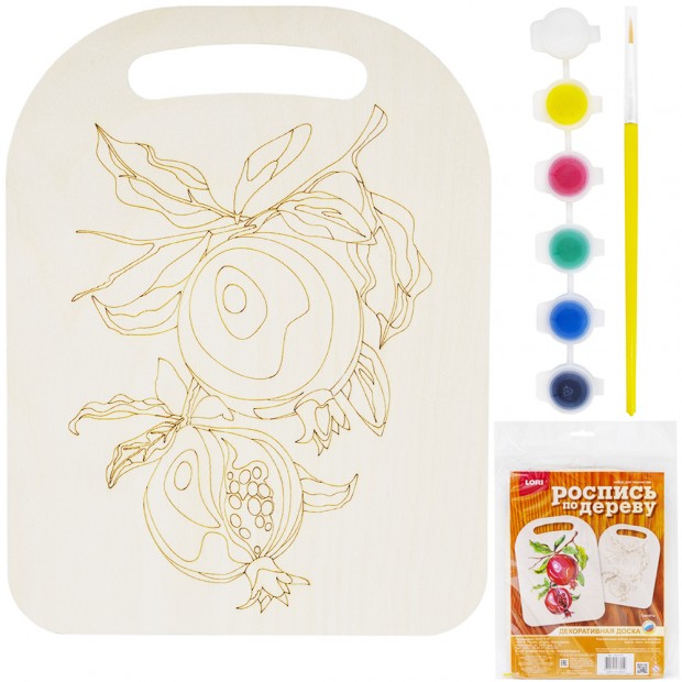 Набор для творчества Роспись по дереву.Доска Набор для творчества Роспись по дереву.Доска