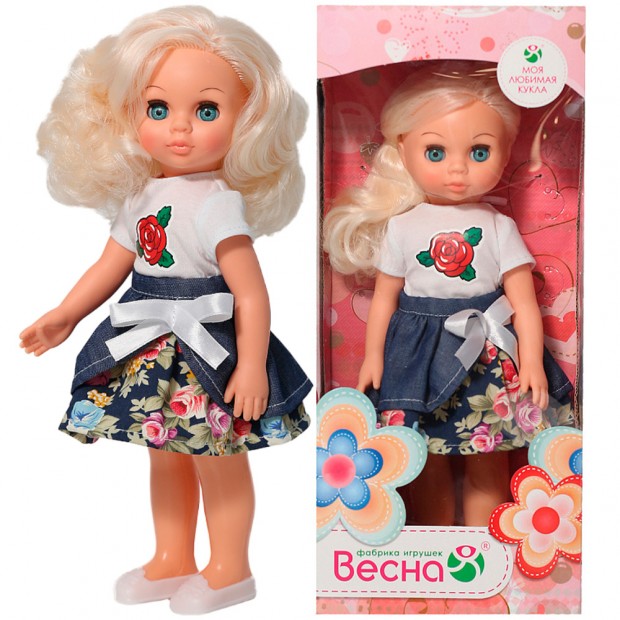 Кукла Эля цветочная поляна В4053