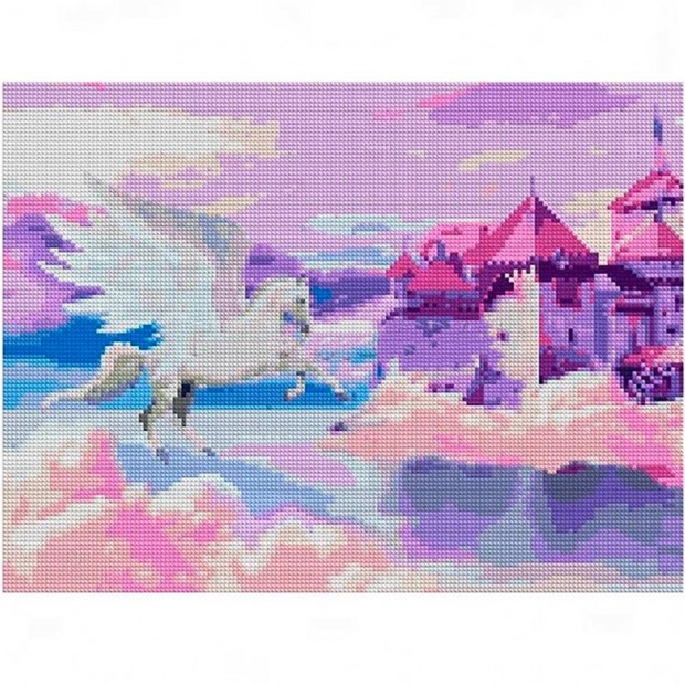 Набор для творчества Алмазная мозаика 30*40 см Розовый сон Ам-168 LORI Набор для творчества Алмазная мозаика 30*40 см Розовый сон Ам-168 LORI