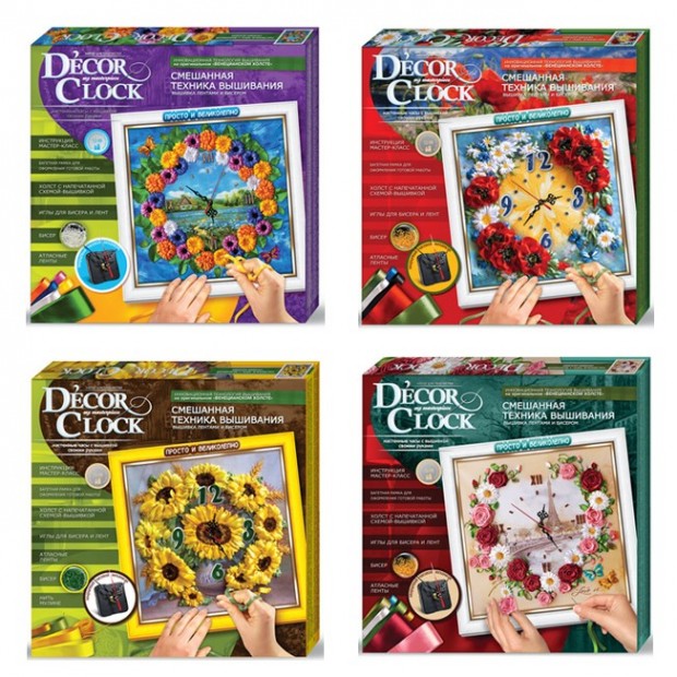 Набор для творчества Часы Decor Clock средний /АльянсТрест/ Набор для творчества Часы Decor Clock средний /АльянсТрест/