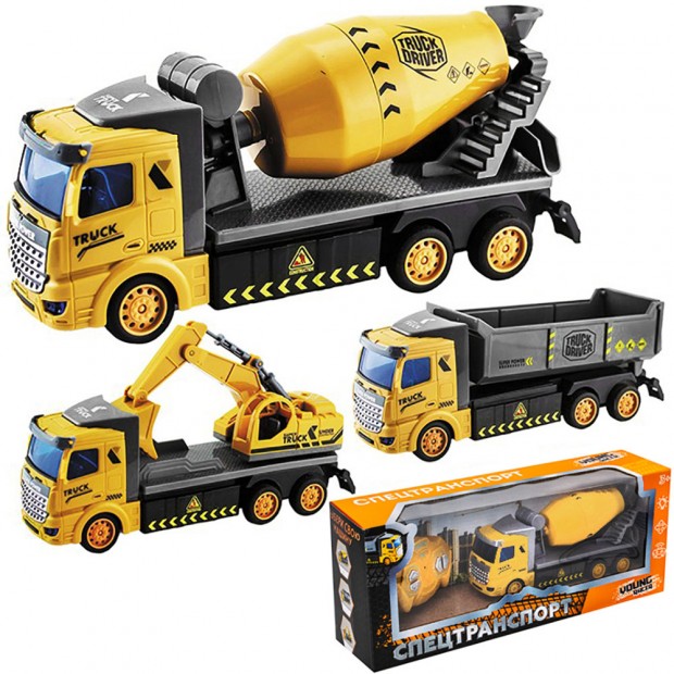 Спецтехника на радиоуправлении 007YSHT Строительная техника в кор.