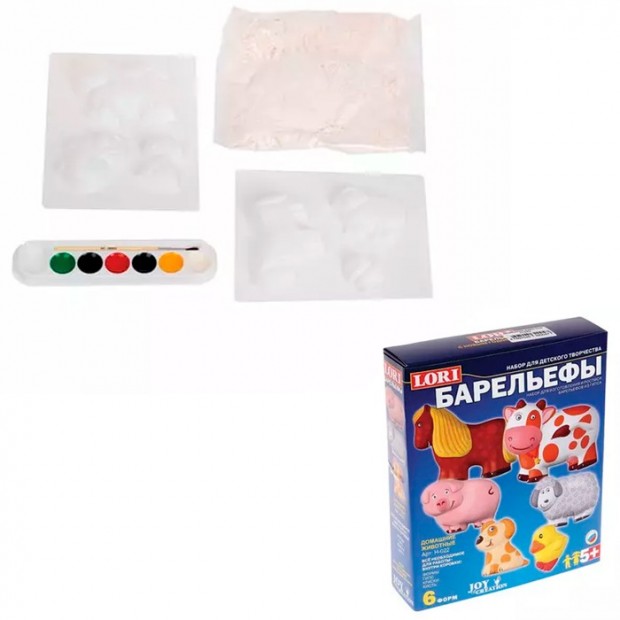 Набор для творчества Барельеф Домашние животные Н022 Lori Набор для творчества Барельеф Домашние животные Н022 Lori