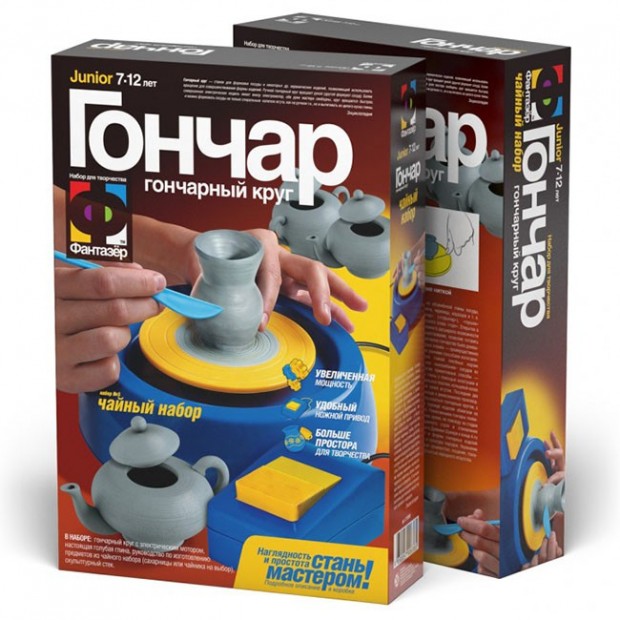 Набор для творчества Гончар Чайный набор (сахарница+чайник) 217005 Набор для творчества Гончар Чайный набор (сахарница+чайник) 217005