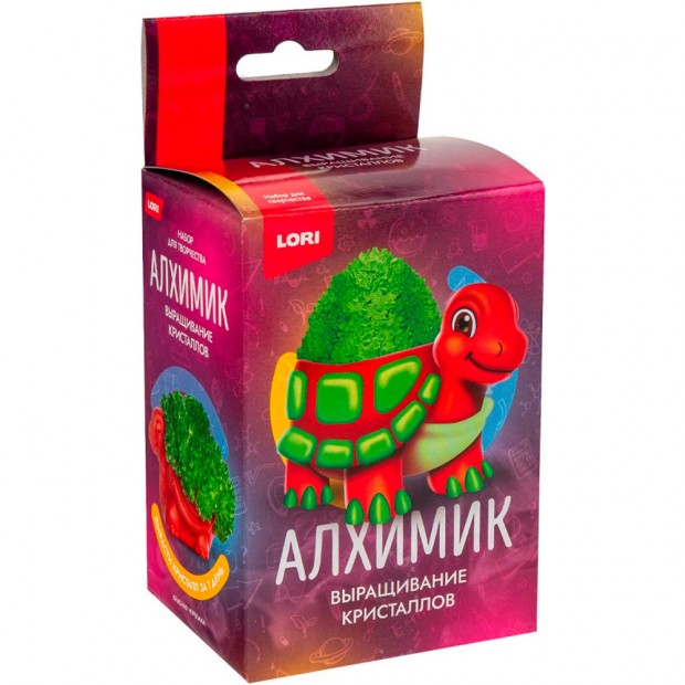 Набор для творчества Алхимик.Выращивание кристаллов.Животные 