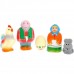 Набор резиновых игрушек Курочка Ряба и золотое яичко СИ-725 Набор резиновых игрушек Курочка Ряба и золотое яичко СИ-725