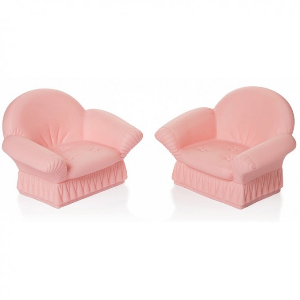 Мебель Кресла мягкие. Нежно-розовые С-1576 Огонек /10/ Мебель Кресла мягкие. Нежно-розовые С-1576 Огонек /10/