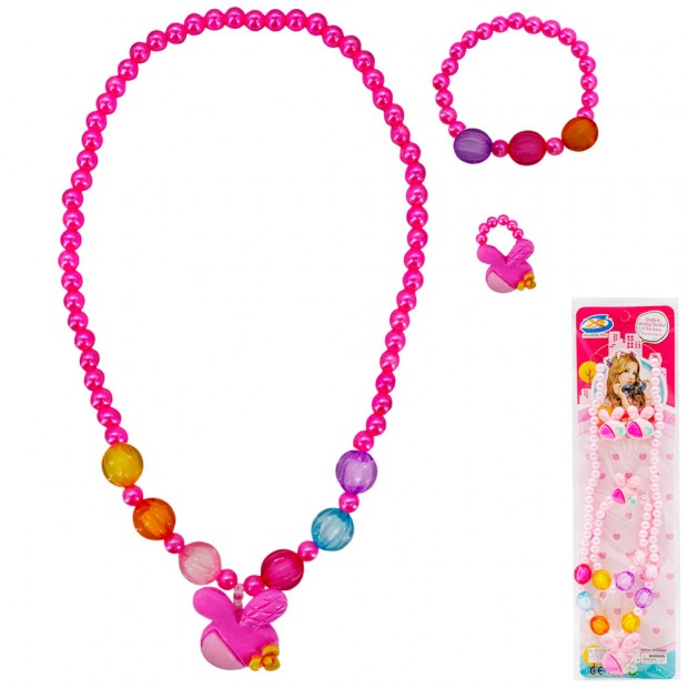 Набор бижутерии AG5-1 бусики на блист. Набор бижутерии AG5-1 бусики на блист.