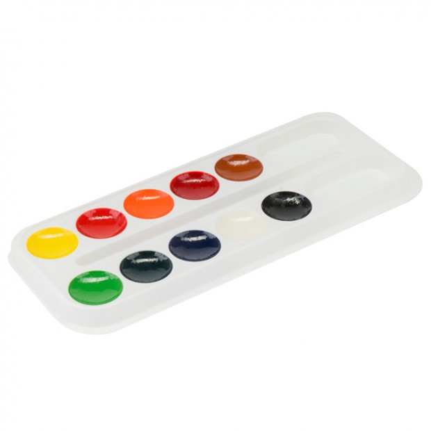 Акварель 10 цв. FUNNY FRIENDS Ааф-002 Lori Акварель 10 цв. FUNNY FRIENDS Ааф-002 Lori