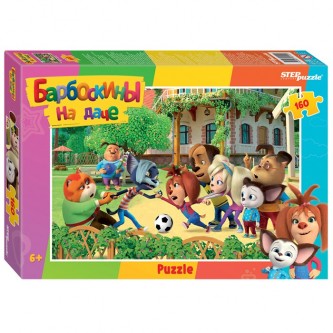 Пазл 160 Барбоскины на даче 94122 Степ /24/ Пазл 160 Барбоскины на даче 94122 Степ /24/