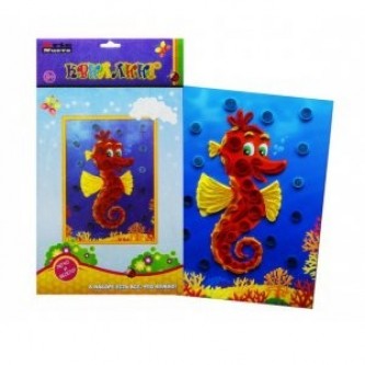 Набор для творчества Квиллинг Морской конек QW-16 СТОК Набор для творчества Квиллинг Морской конек QW-16 СТОК