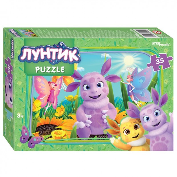 Пазл 35 Лунтик (new 1) 91432 Степ /9/ Пазл 35 Лунтик (new 1) 91432 Степ /9/