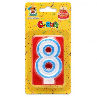 Свеча цифра 