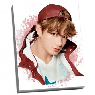 Набор для творчества Картина по номерам 40х50 К-ПОП BTS (27 цветов) HR0235 /20 Набор для творчества Картина по номерам 40х50 К-ПОП BTS (27 цветов) HR0235 /20