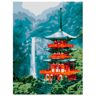 Набор для творчества Алмазная мозаика Китай 30*40 см Ам-053 LORI