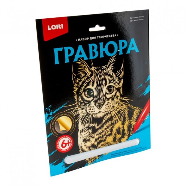 Набор для творчества Гравюра большая 