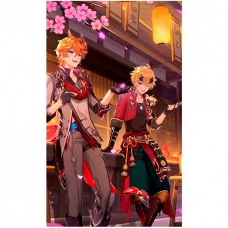 Набор Для Творчества Картина по номерам Путь Тайсё 30x50 см Геншин 08112