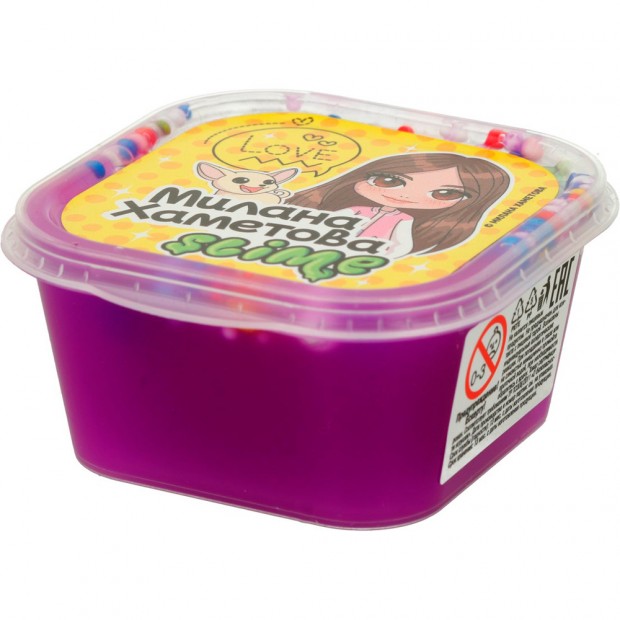 Лизун Slime HERO Милана Хаметова фиолетовый SLM322 Лизун Slime HERO Милана Хаметова фиолетовый SLM322