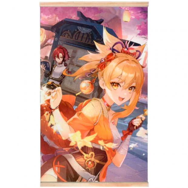 Набор Для Творчества Картина по номерам Фейерверки Наганохары 30x50 см Геншин 08115 Набор Для Творчества Картина по номерам Фейерверки Наганохары 30x50 см Геншин 08115