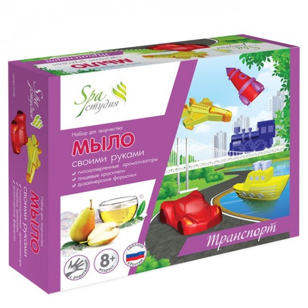 Набор для творчества Мыло Супергонки С0106 Набор для творчества Мыло Супергонки С0106