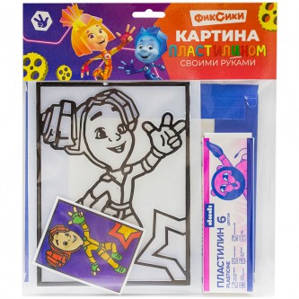 Набор для творчества Картина пластилином Шпуля С-552 ЭРА