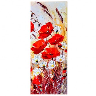 Набор для творчества Картина по номерам.Панно.Полевые маки 35х88 HRP0013 /20/ Набор для творчества Картина по номерам.Панно.Полевые маки 35х88 HRP0013 /20/