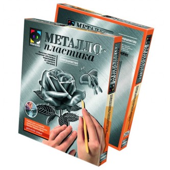 Набор для творчества Металлопластика набор №1 Совершенство-роза из металлопластика 