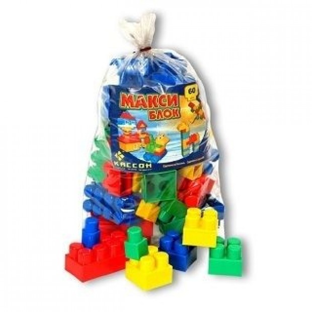 Конструктор Макси Блок 190 дет. /4/ Конструктор Макси Блок 190 дет. /4/