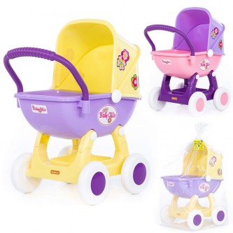 Коляска для куклы Arina 4-х колесная Коляска для куклы Arina 4-х колесная