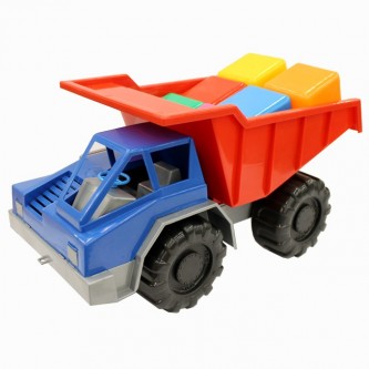 Автомобиль Грузовик Карьерный + Кубики 3-281 Кассон