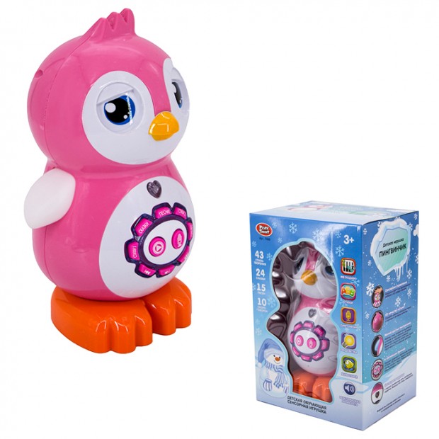 Игрушка на батарейках 380-05006BH Пингвин рассказывает стихи,диктофон, Игрушка на батарейках 380-05006BH Пингвин рассказывает стихи,диктофон,