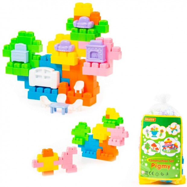 Конструктор Малютка 90 эл. 49377 П-Е/20/ Конструктор Малютка 90 эл. 49377 П-Е/20/