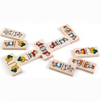 Деревянное домино Репка 5555-6 Деревянное домино Репка 5555-6