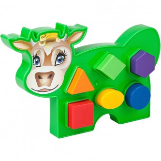 Логическая игрушка Коровка 2С466 Логическая игрушка Коровка 2С466
