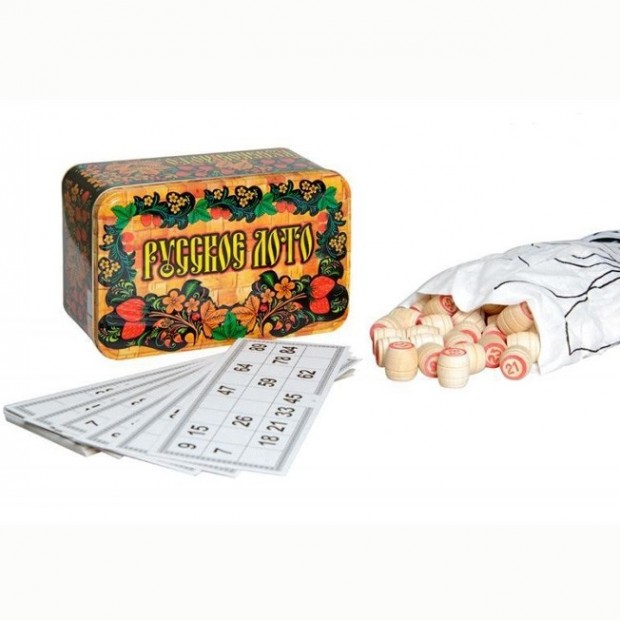 Деревянное Лото Русское 7931 Деревянное Лото Русское 7931