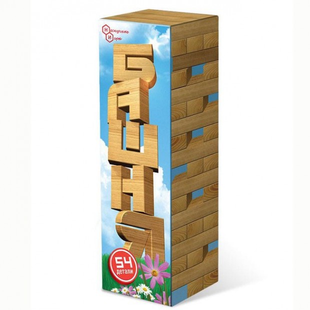 Игра Джанга Башня с заданиями для детей 7746 Игра Джанга Башня с заданиями для детей 7746